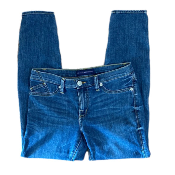 Rock & Republic Denim - ROCK & Republic kashmiere jeans NWOT woman’s size 10 blue Jean pants